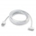 USB 30-pin Sync and Charging Cable 3 Meters for iPhone 3G / 3GS / 4 / 4s iPod iPad 1 / 2 / 3 - White